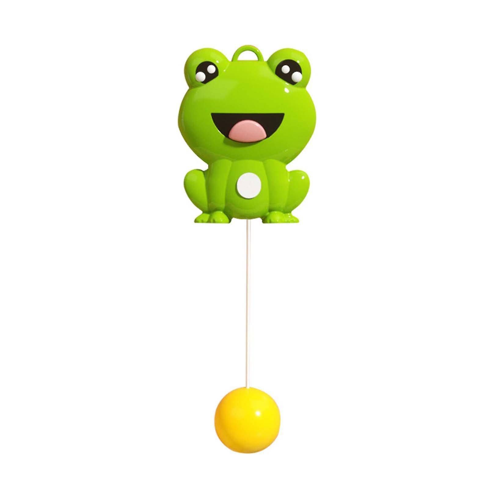 Kids  - Frog Style Indoor Hanging Elastic Shaft Automatic Winding Self Practice