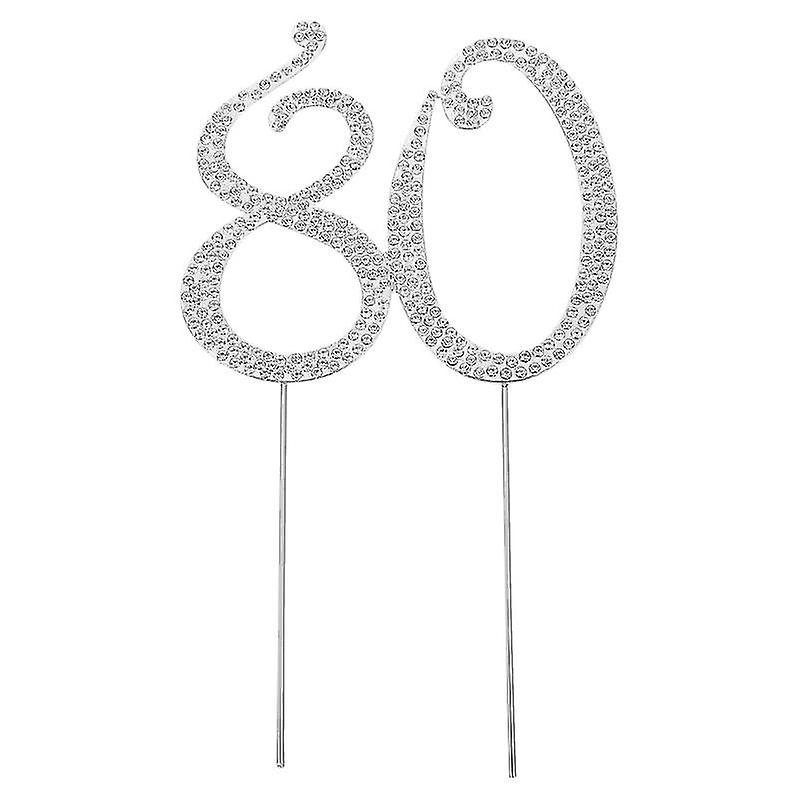 1pcs 80th Birthday Cake Topper