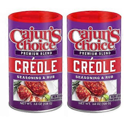 Tempero e Tempero Crioulo Cajun's Choice & Rub 2 Pack
