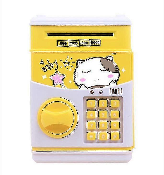 Cartoon Piggy Bank Coin Piggy Bank Atm Deposit Machine Automatic Panda Piggy Bank Code Locks For Children