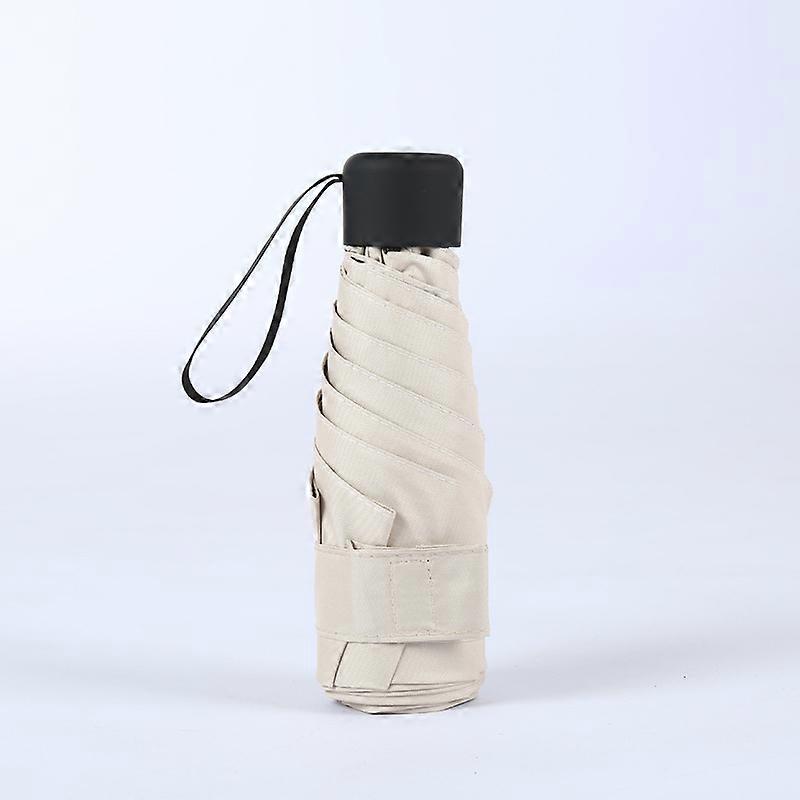 Compact Waterproof Travel Umbrella for Women - Lightweight Mini Pocket Umbrella with UV Protection and Windproof Frame