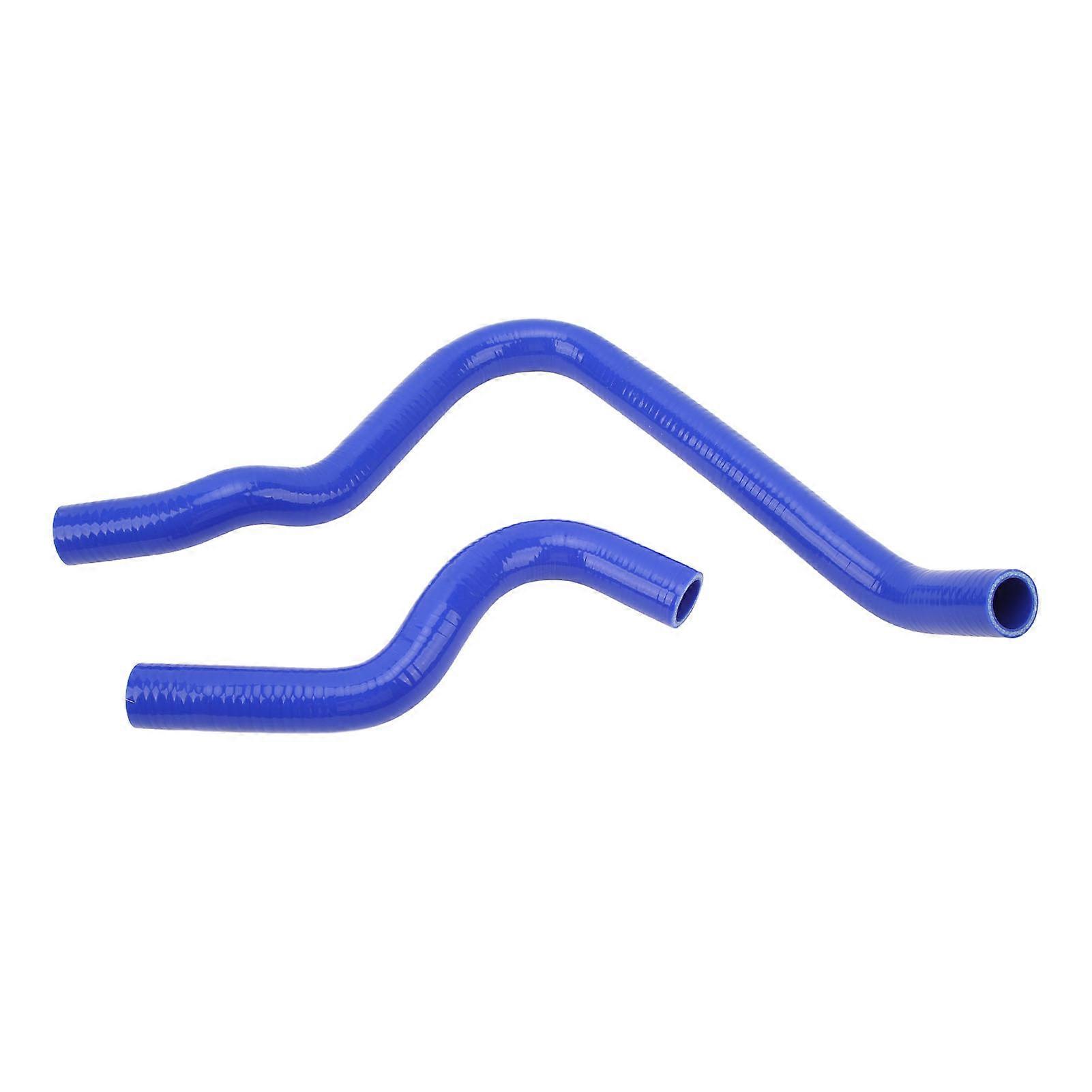 2PCS Silicone Radiator Coolant Hose Tube Kit Replacement For Accord CB7 F22A 2.2L F20A 2.0 L 1990 to 1993 Blue