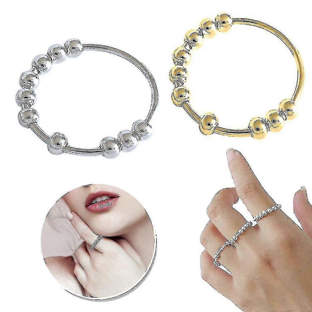 Bague rotative perlée Cadeaux