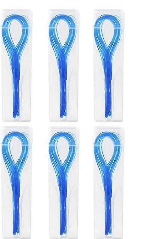 210 stk tanntrådtråder for seler, broer og implantater (pakke med 6)