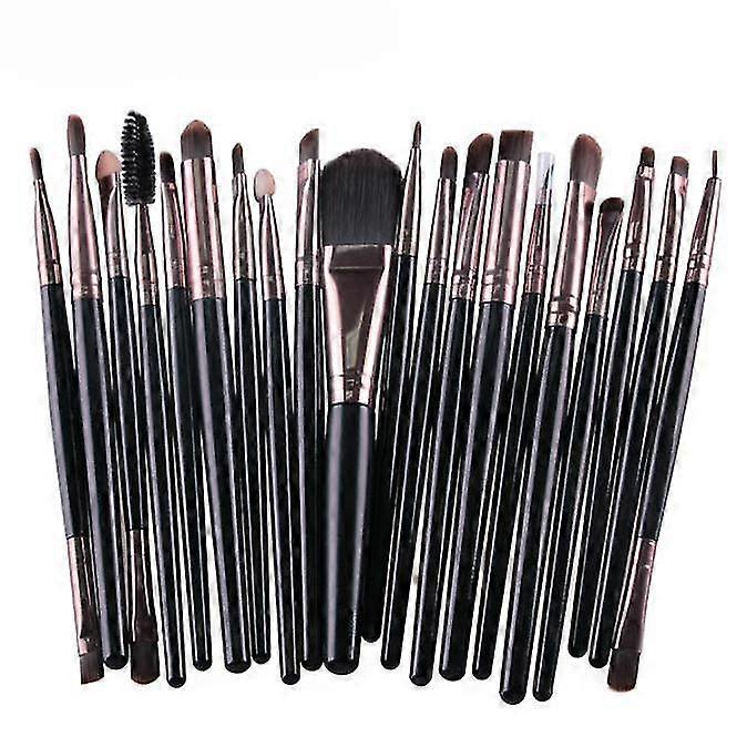 20 pcs makeup brush set tools make-up toiletry kit wool make up brush set