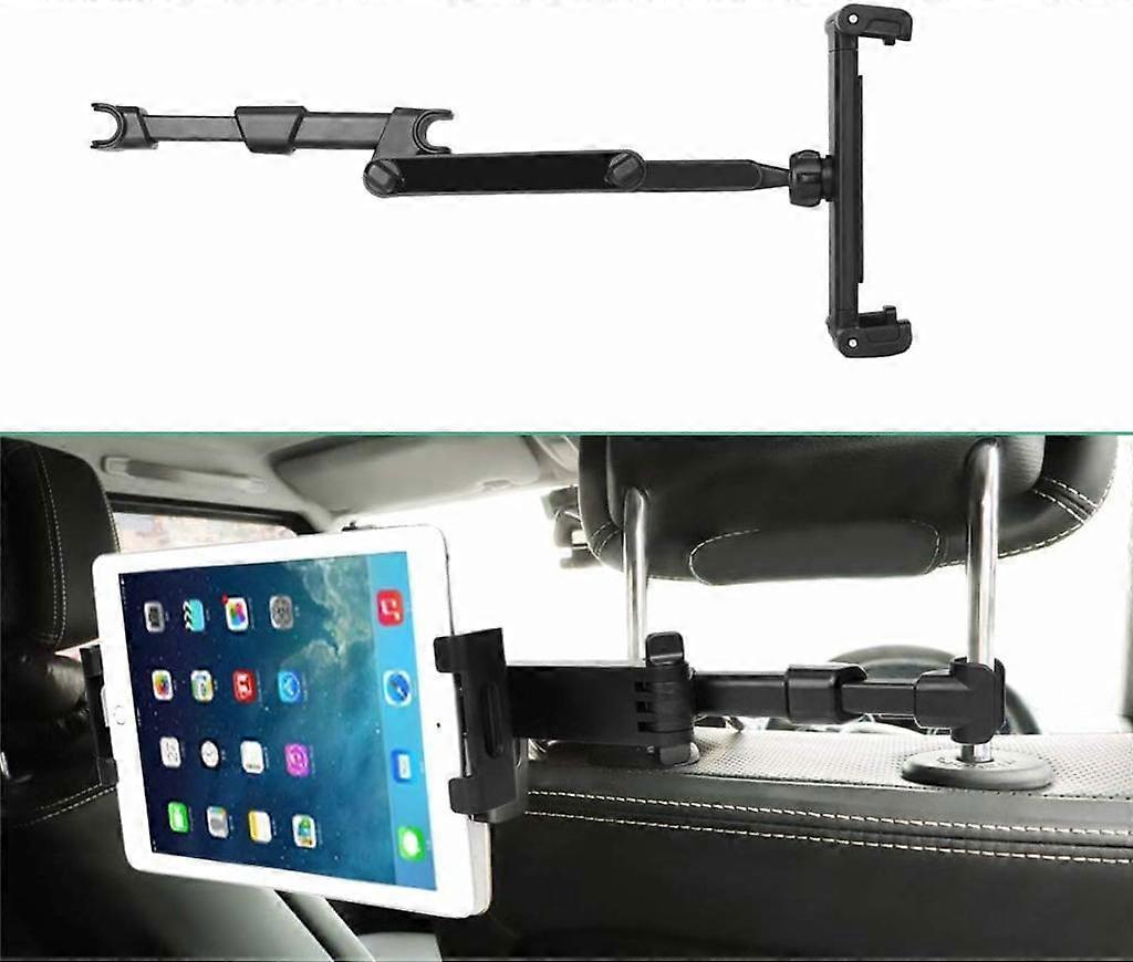 Universal Car Headrest Tablet Holder - Extendable Mount for 4.7-12.9 Inch Tablets