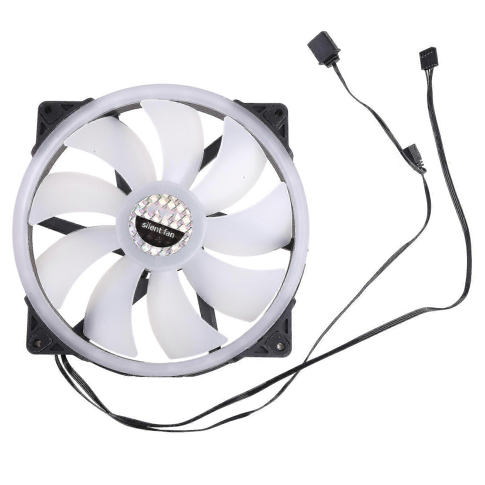 200mm Pc Fans Colorful Computer Case Fans For Desktops Adjustable Argb Cooler
