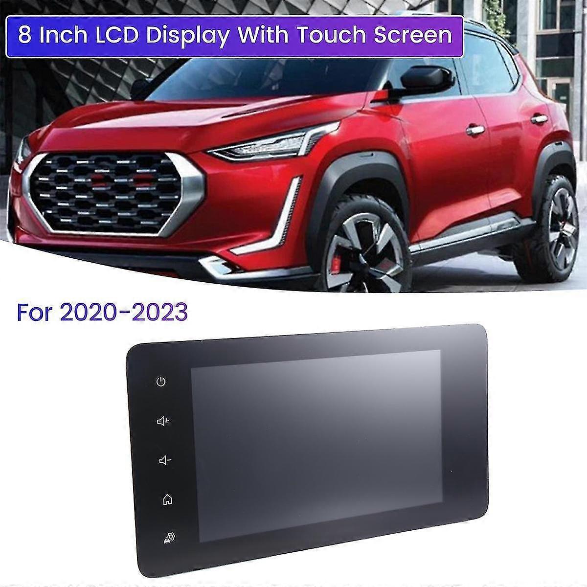 Écran LCD de 8 pouces avec écran tactile pour Magnite 2020-2023 Lecteur multimédia de voiture Radio de navigation L