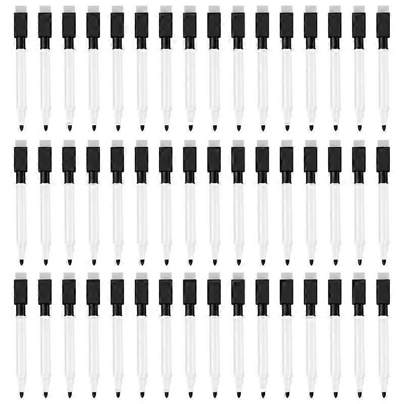 Magnetic Whiteboard Pen Erasable Marker, 48Pack Whiteboard Markers Dry Erase Marker with Eraser Cap