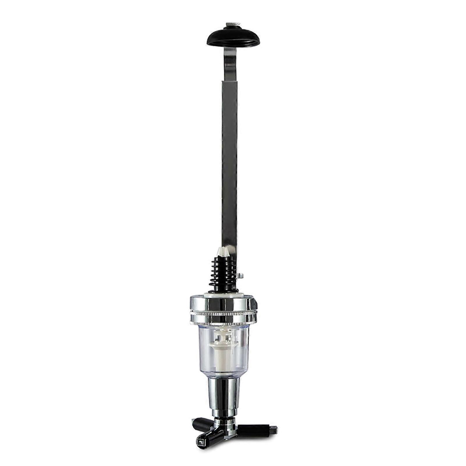 Wall-Mounted Liquor Dispenser for 1 Bottle Wine Upside Down Drink Dispenser Stand Rack for Home Bar