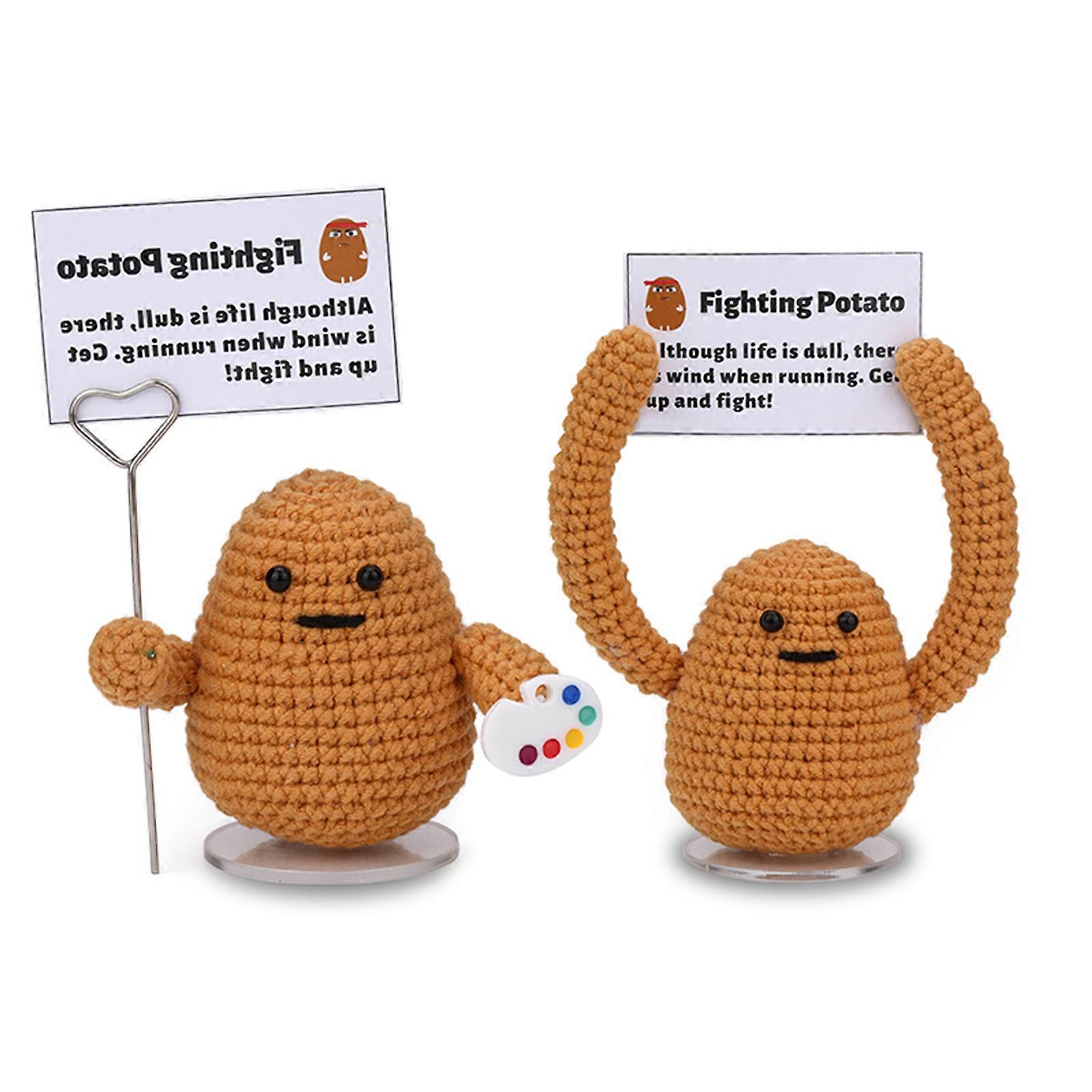 Kit de ganchillo de patatas para principiantes