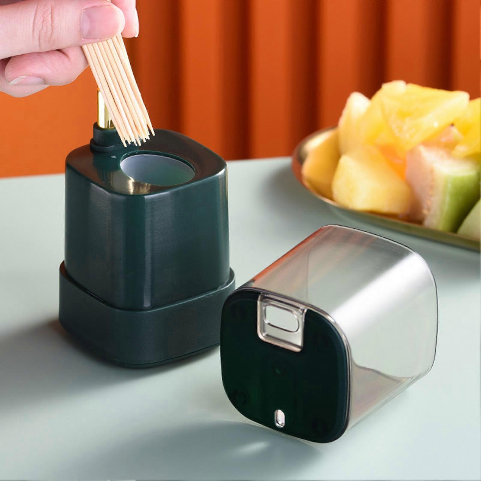 Toothpick Holder Dispenser Thickening Toothpicks Container Suitable for Kitchen Restaurant