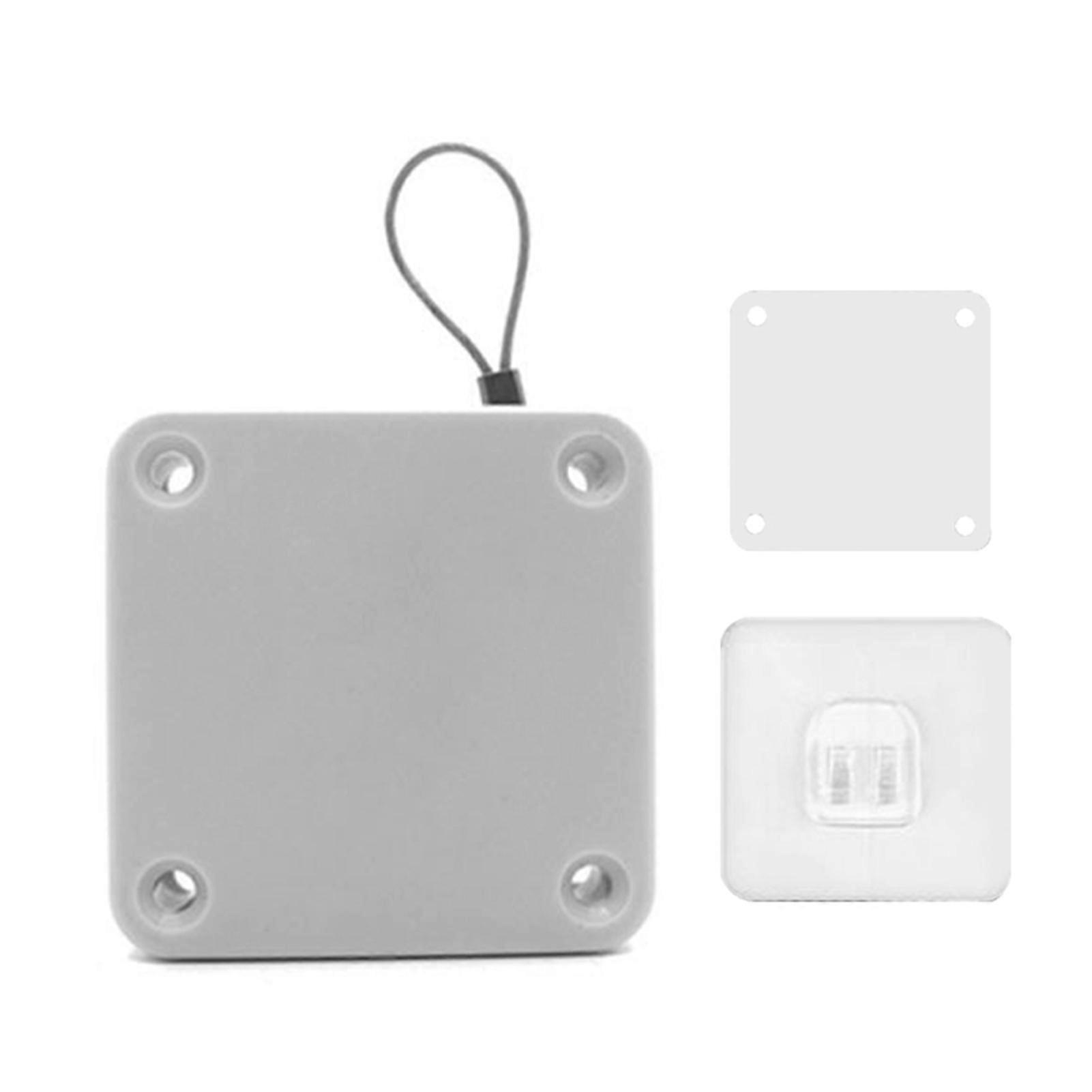 Punch-free Automatic Sensor Door Closer Wear-Resistant Rust-free Door Closer for Home Room Doors