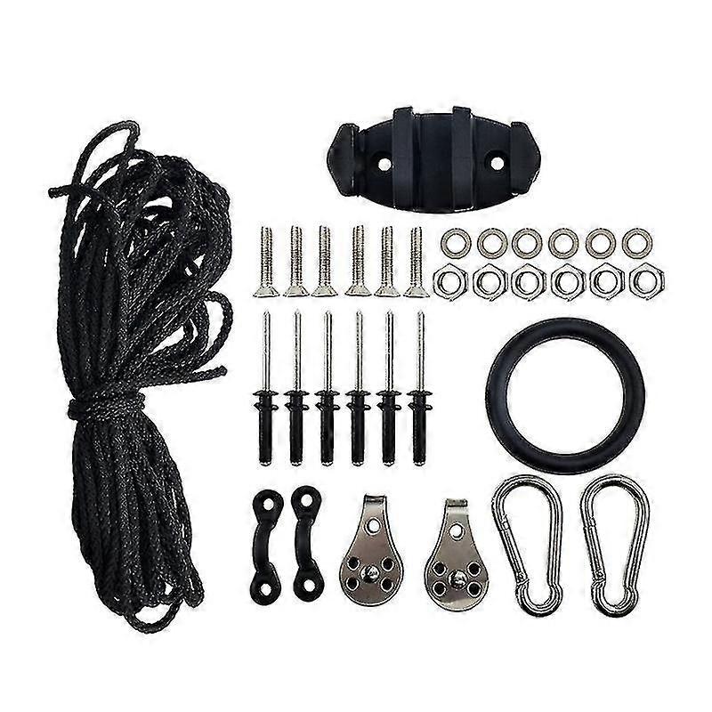 2023-anchor Trolley Kit Gonflable Robuste Kayak Canoë Ancre Voiture Kit Système Avec Accessoires-FG-YUHAO
