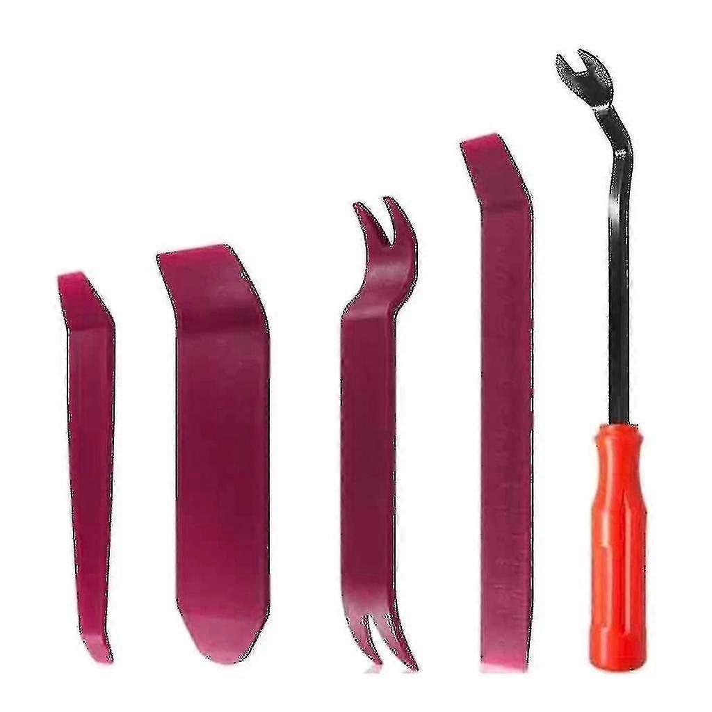 Auto Interior Trim Panel Stereo Buckle Clip Car Door Panel Removal Tool 5cps a