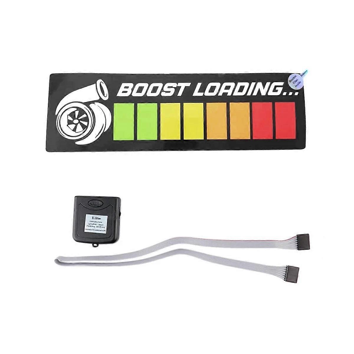 Windshield Boost Loading Car LED Light Window Stickers for JDM Glow Panel Decoration