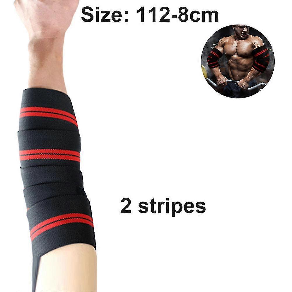 Knee Wraps-elastic Knee And Elbow Support&compression-for Powerlifting