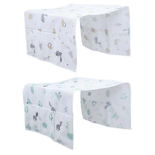 2pcs Fridge Dust Cover Fridge Storage Bag Fridge Protector (mixed Color)