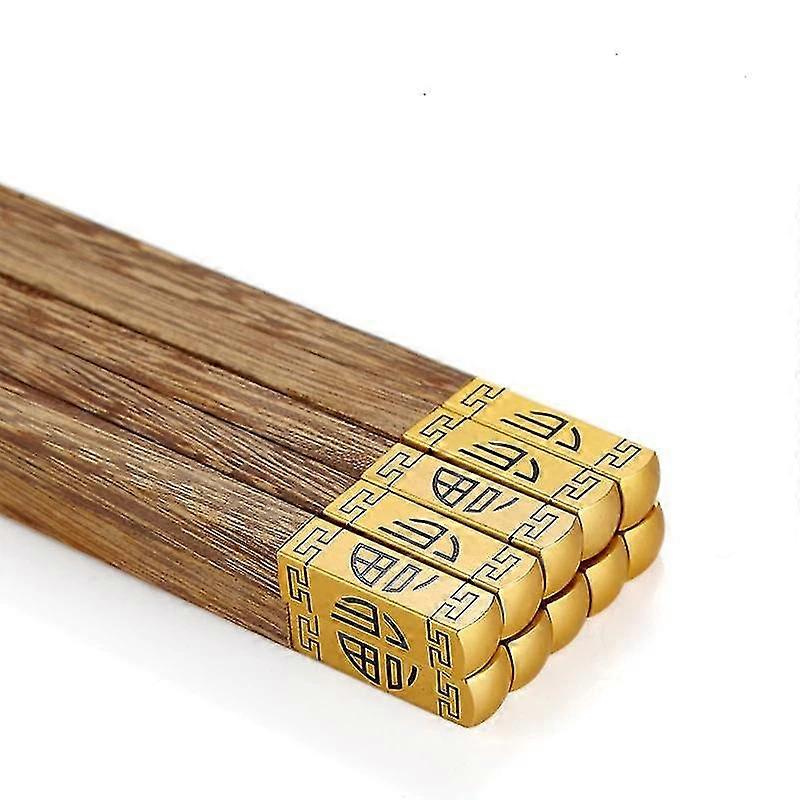 5 párů vysoce kvalitních čínských hůlek Příbory