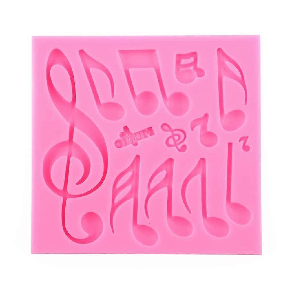 Music Notes Mold Candy Silicone Mould for Cake Decorating Polymer Clay Crafting