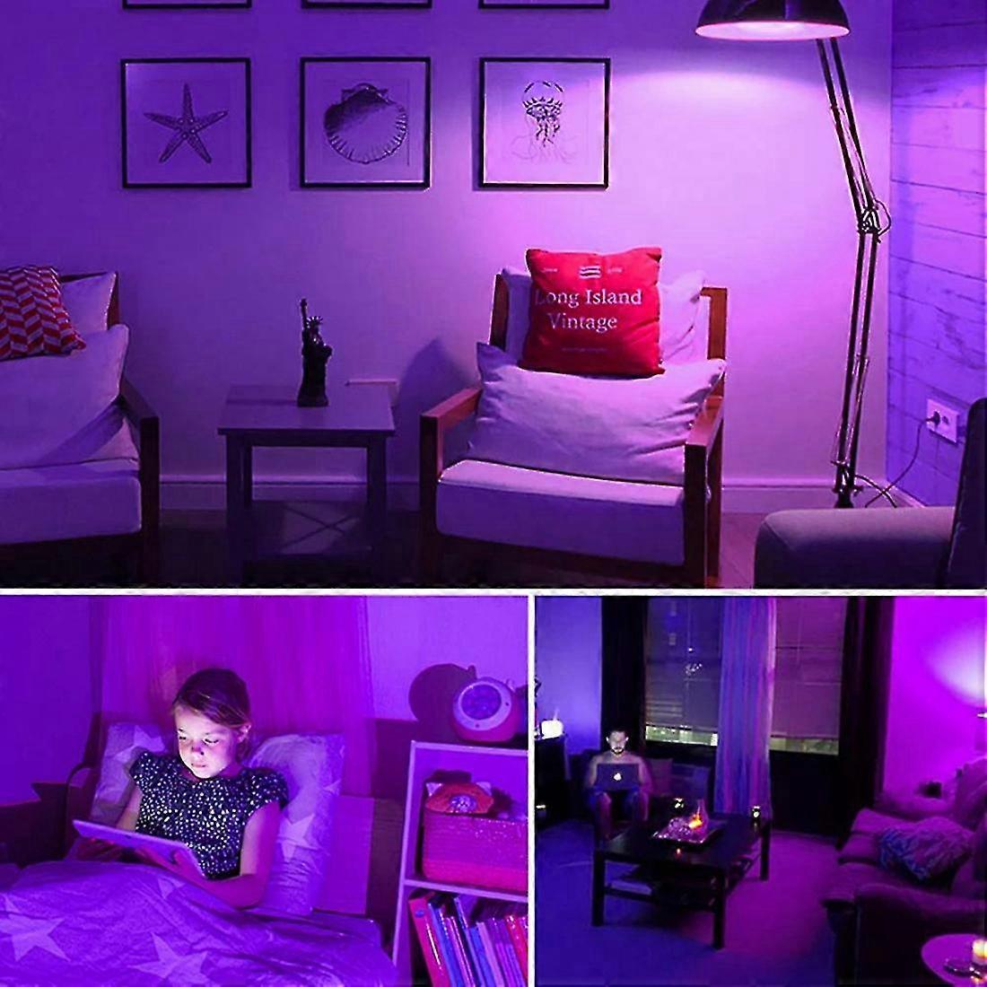 E26 15w Ultraviolet Uv Lamp Black Light Bulb Fluorescent Detection Lamp 220v/110v Home Dj Party Decoration