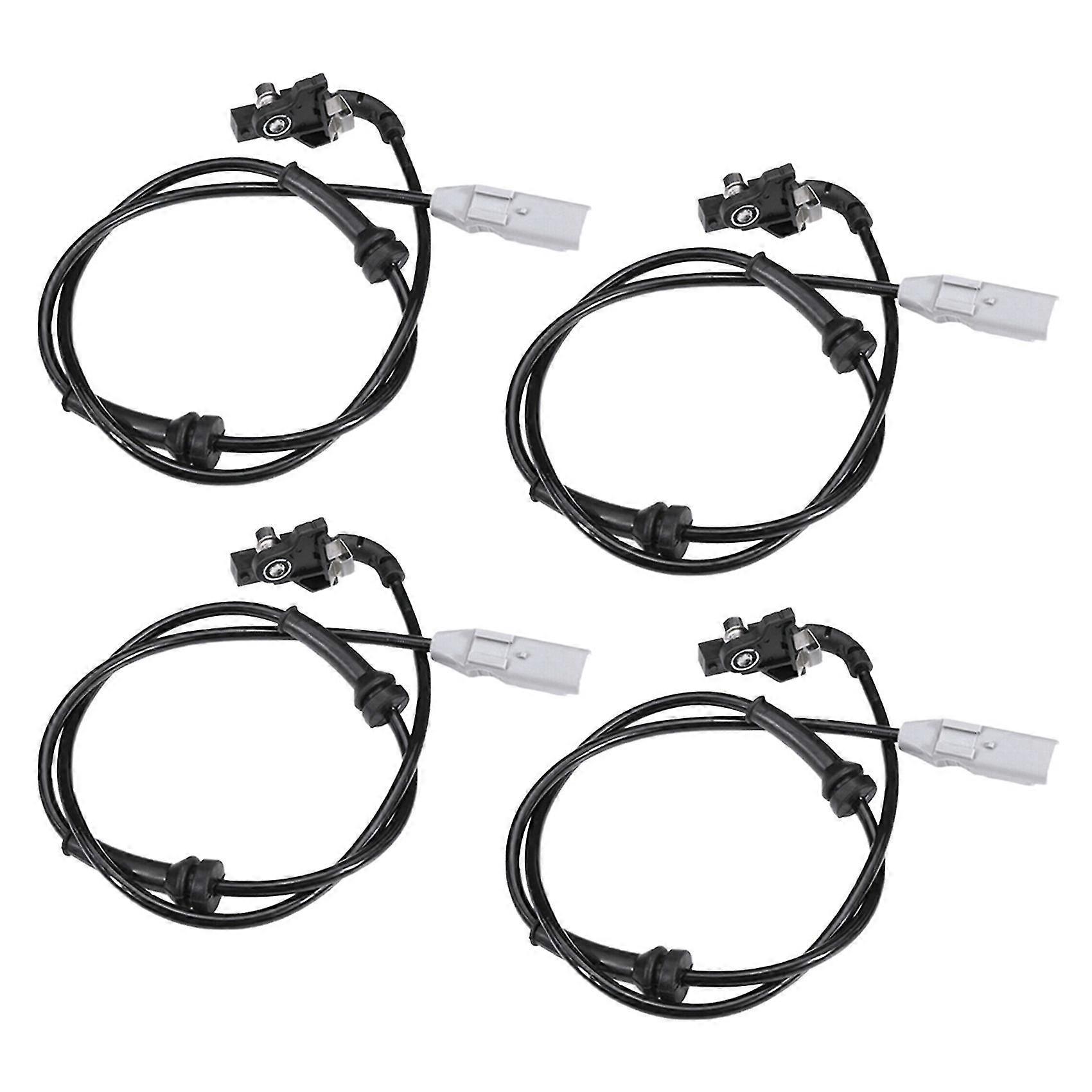 4x Speed Sensor Rear Wheel Abs 4545l0 For 308 408 C4 Ds4 2008-2017