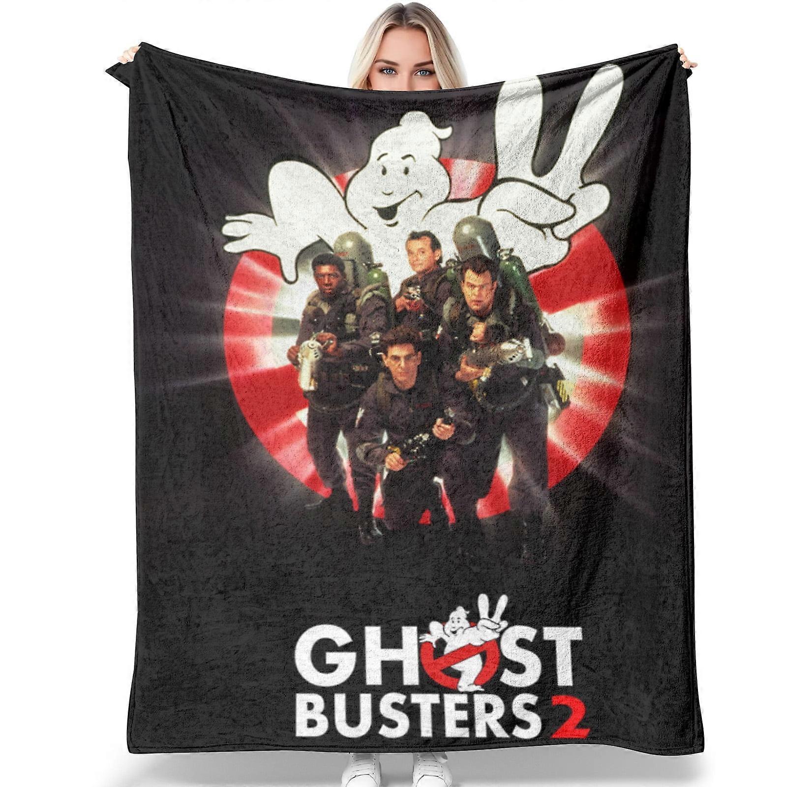 Ghostbusters Blanket Multiple Sizes,Throw Blankets Flannel Sleep Cozy Lightweight Ultra-Soft Micro Blankets for Sofa Travel Air Conditioning Bedding