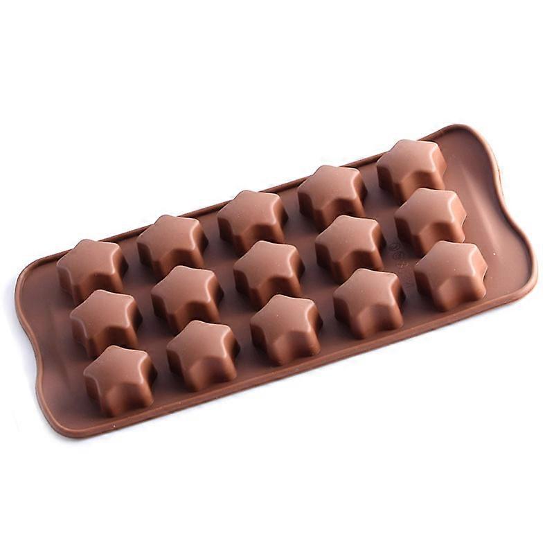 1pc Star Chocolate Silicone Mould Candy Cake
