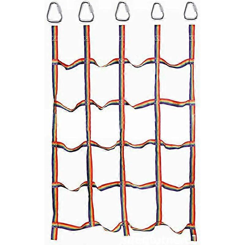Kids Climbing Net, Nylon Kids Physical Training Climbing Frame Net for Children Playing Indoors and Outdoors, (57.1'' x 72.8'')