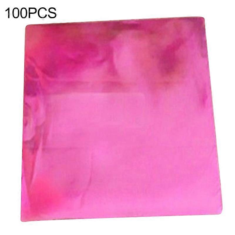 100Pcs Multi-color Aluminum Foil Candy Paper Chocolate Sweets Package Wrappers