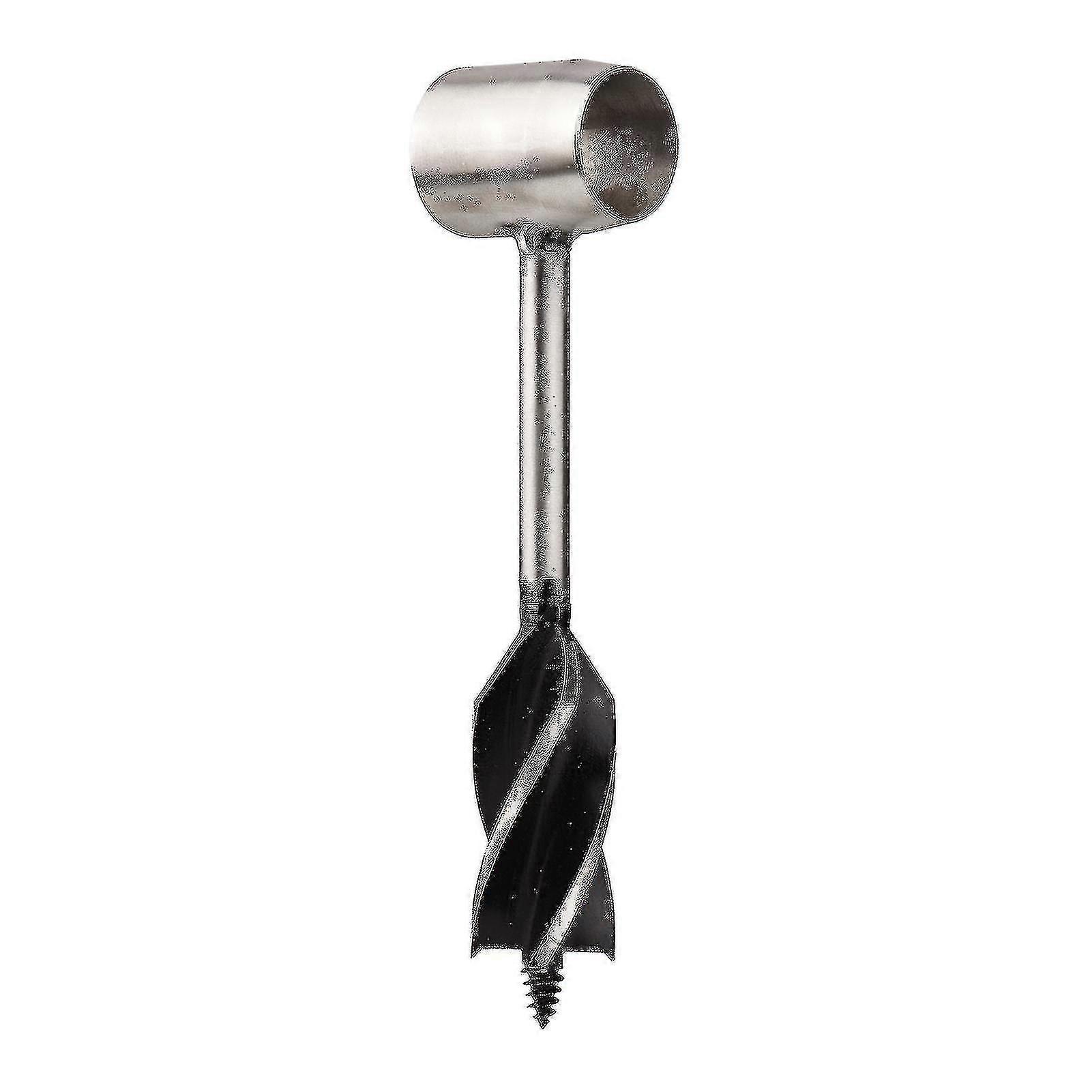 生存工具4刃手动螺旋钻沉降器扳手丛林工艺苏格兰眼手螺旋钻木工露营木柴劈裂