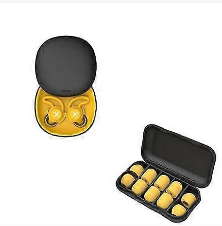 Ørepropper for søvn, gjenbrukbare silikon øreplugger sovende øreplugger