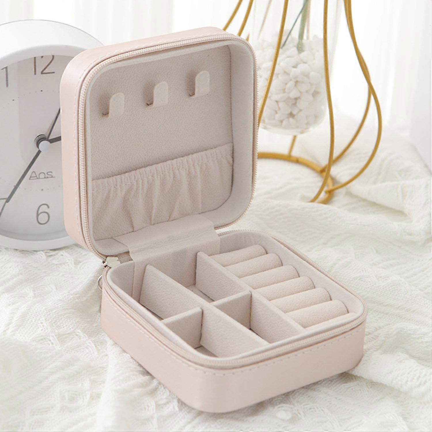 Pink simple jewelry box