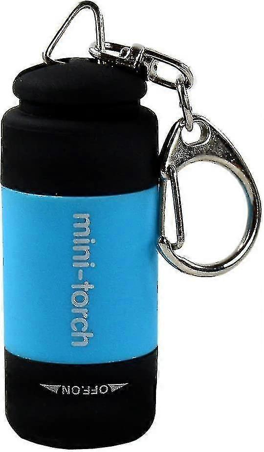 Portable Waterproof Mini Usb Rechargeable Ultra Bright Led Flashlight Torch Flashlight Keychain Key Ring Emergency Light