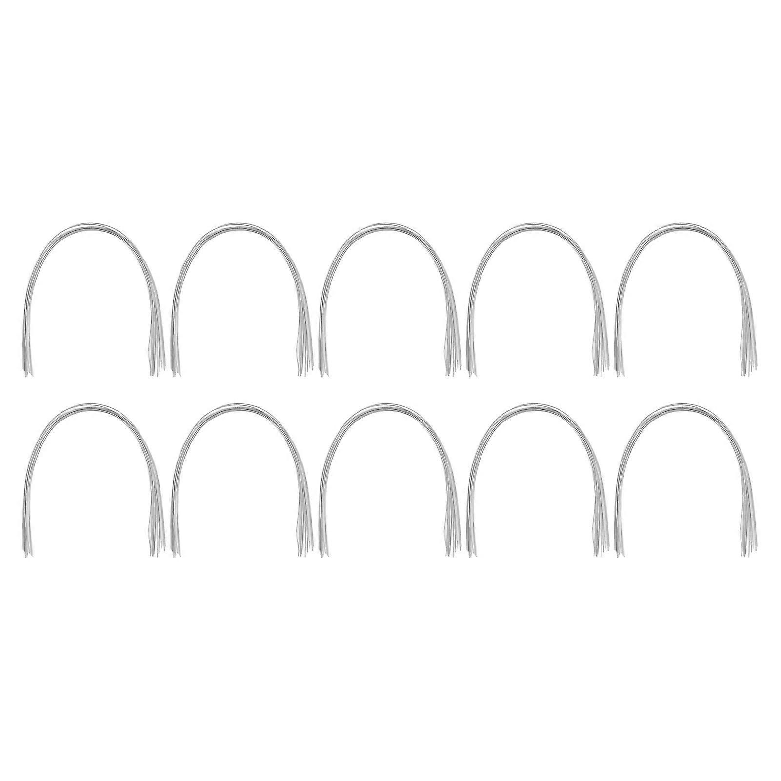 100pcs Dental Orthodontic Wire Flexible High Strength Stainless Steel Arch Wire for Dentists Upper Teeth