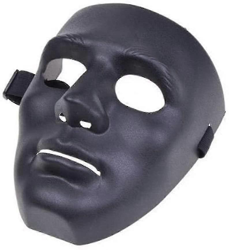 Dance Mask Cosplay Mask For Halloween Masquerade Party - Black
