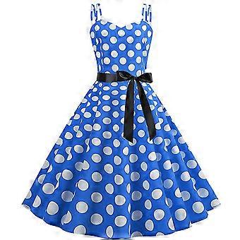Women Retro Polka Dots 1950s 60s Rockabilly Pinup Hepburn Dress Cocktail  Party Swing Skater Slip Dresses | Fruugo UK