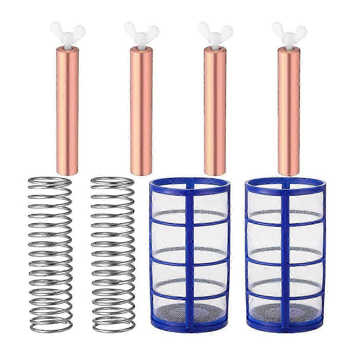 Copper Anode Replacement Kit Solar Pool Replacement Including Copper Anode, 4.13 X 0.71 Inch Threaded M6