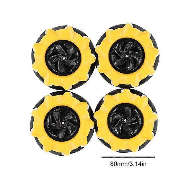 Mecanum Wheel Left /right Wheels 48/60/80mm High Hardness Smart Robot Car Accessories Diy Toy Components