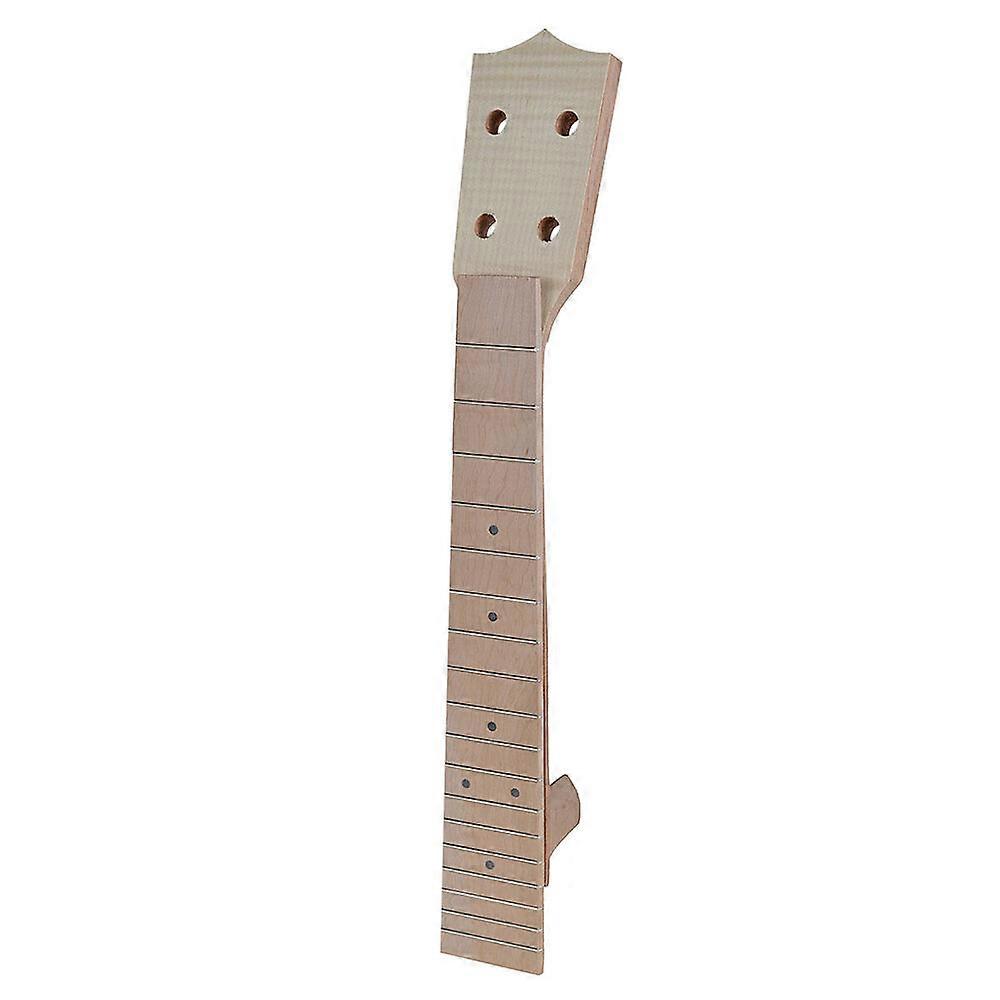 Braço e Escala para Ukulele Tenor de 26 Polegadas Peças de Guitarra do Havaí Okoume Maple