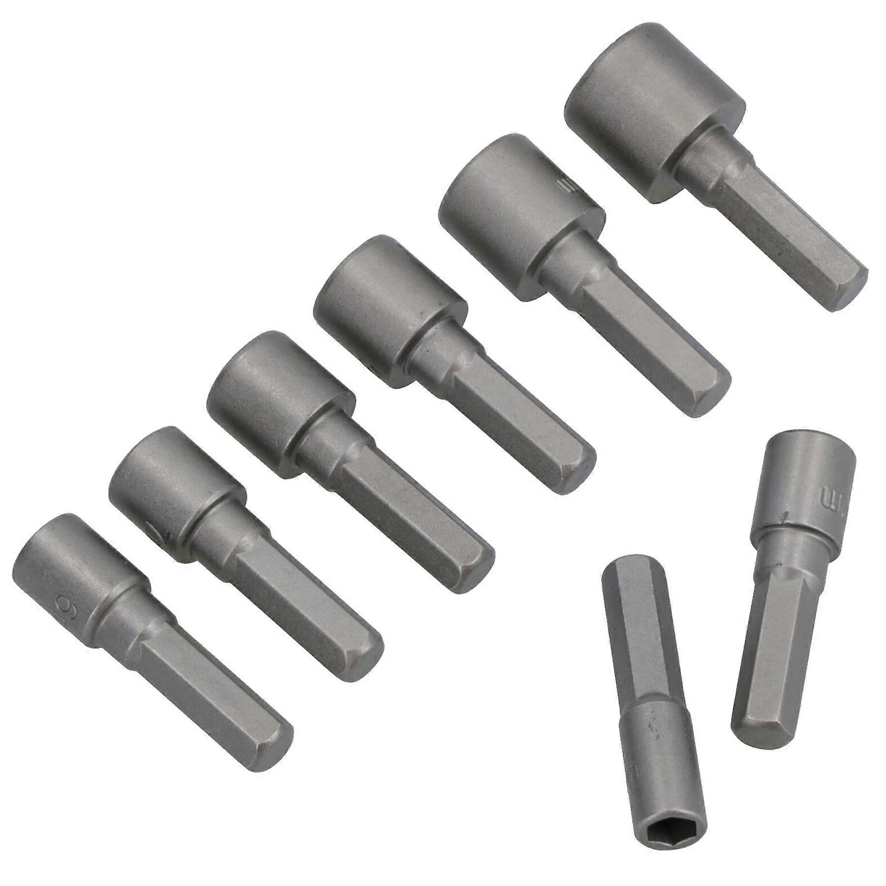 1/4" Hex Drive Shank Drill Screwdriver Nut Impact Drivers 5-11mm TE737