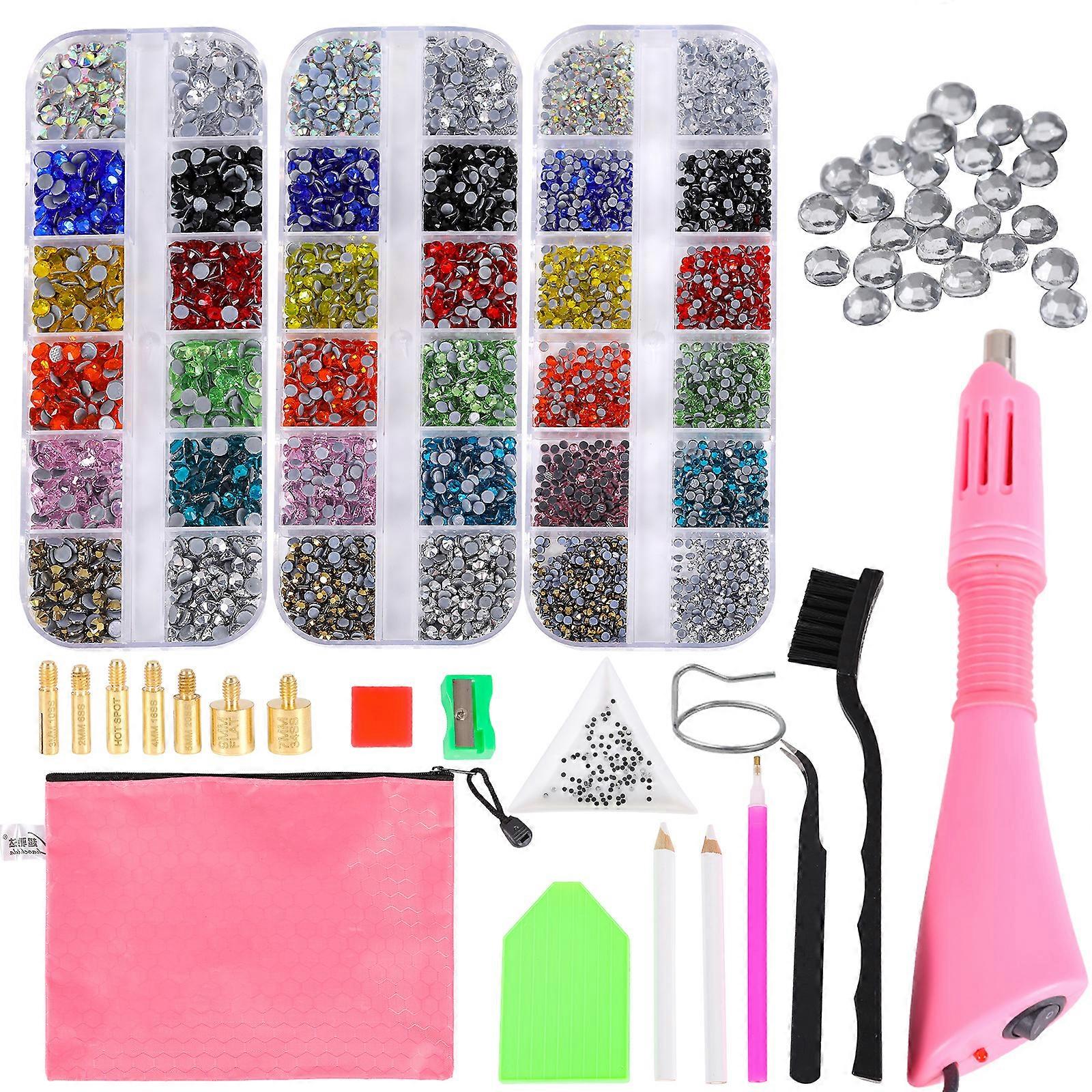 Applicator Full Set Diy Rhinestone Applicator Kit Crystal Glass Drill Pen