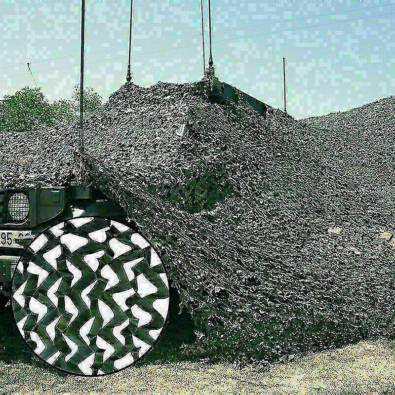4m * 6m Camo Net Jakt / skytte Army Camping Woodland Netting Ukab