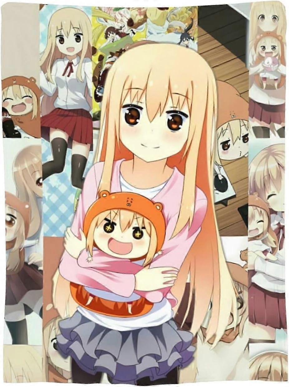 Cobertor de anime Cobertor de lã super macio para sofá-cama sofá viajando acampamento