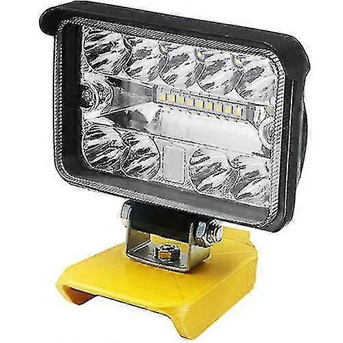 204w Led Work Light 8600 Lm Flashlight For Dewalt Xr 18v 20v Lithium Battery