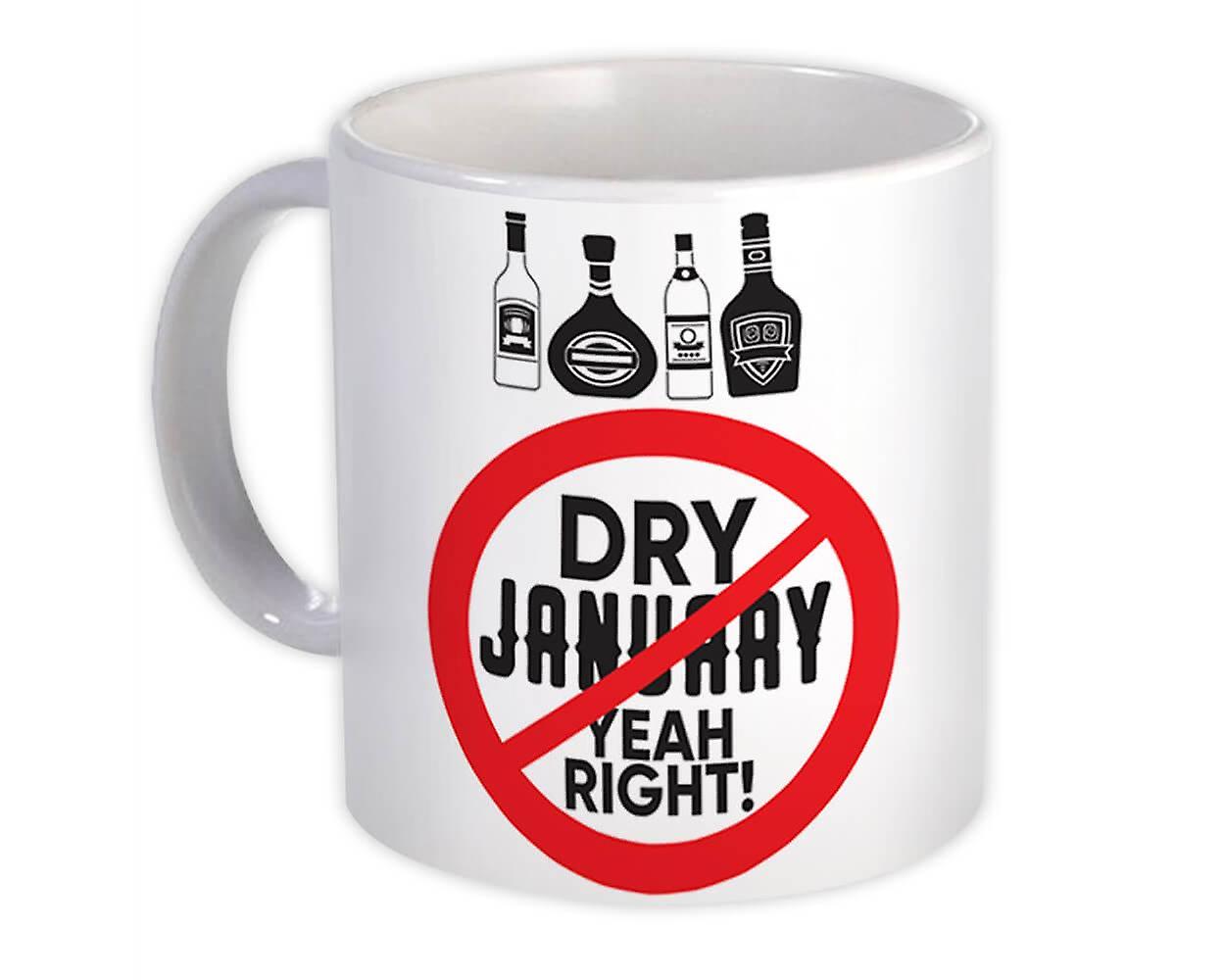 Gift Mug: Dry Sober January Yeah