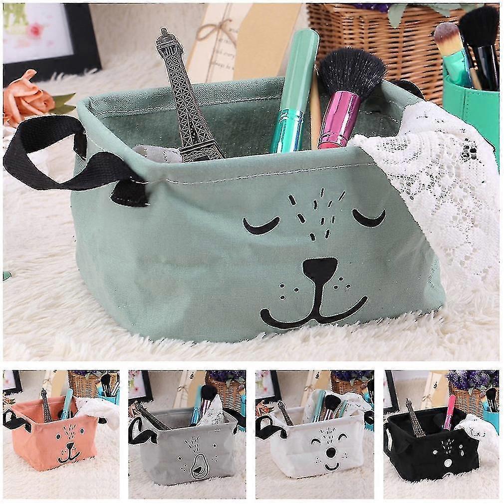 Dirty Barrel Folding Toy Storage Boxes Creative Laundry Box Clothes Basket