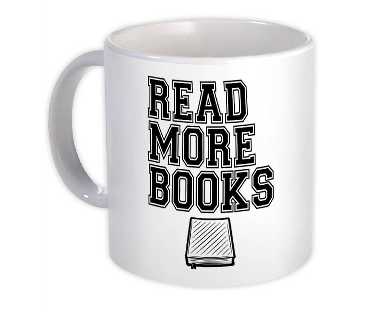Gift Mug: Read More Books Poster
