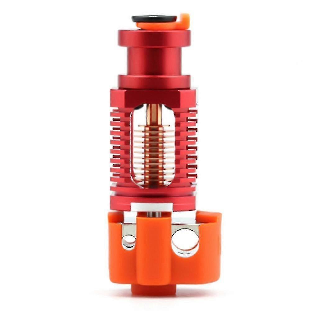 3d Red Lizard K1 V6 Hotend, assemblato rame placcato Hot End Rosso