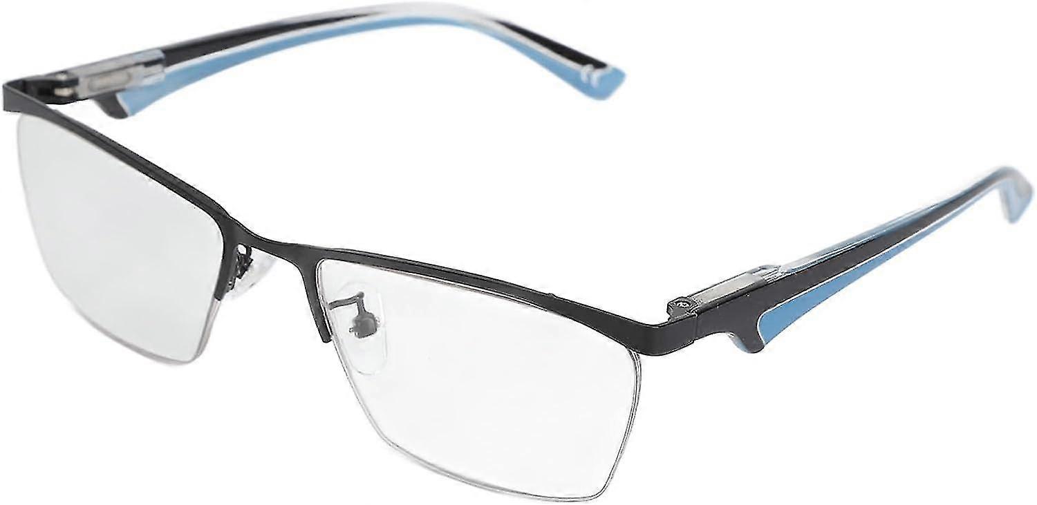 Presbyopia Glasses Portable Magnifying Glasses Compatible Reading Blocking While Watching Tv (+300) Bean